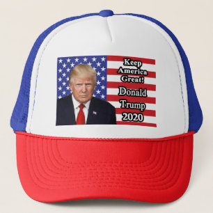 Casquette Donald Trump 2020 - "maintenez l'Amérique GRANDE 