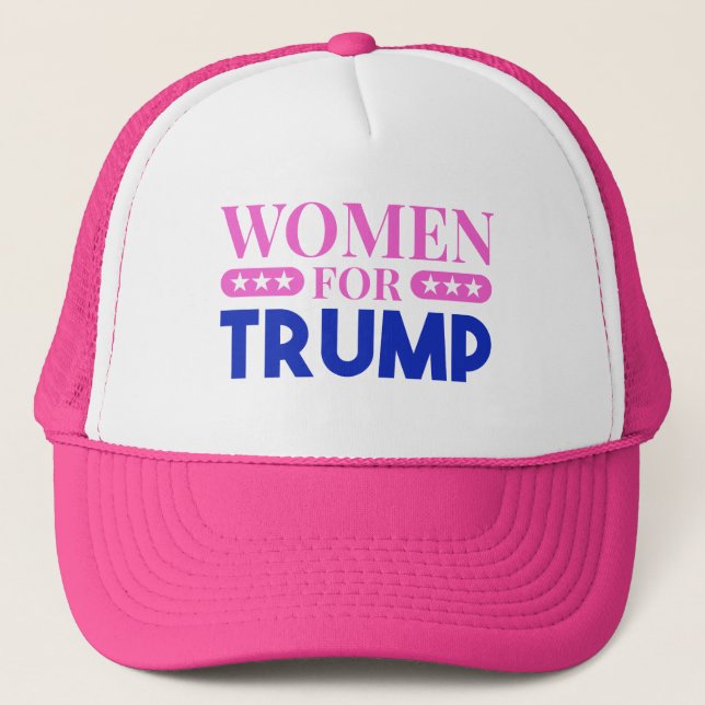 Casquette Donald Trump - Les femmes pour Trump (Devant)
