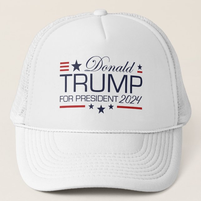 Casquette Donald Trump pour le président 2024 (Devant)