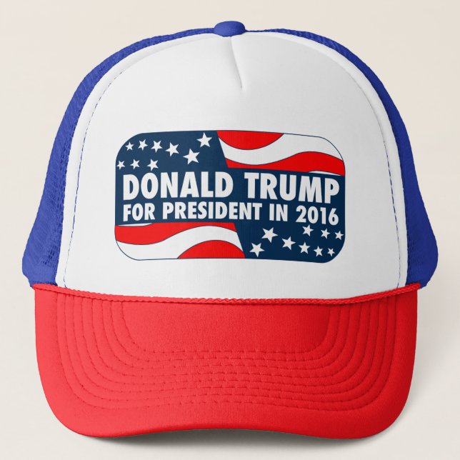 Casquette Donald Trump pour le président en 2016 (Devant)