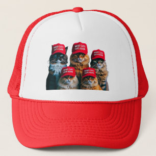 Casquette Donald Trump sécurise à nouveau les chats Casquett