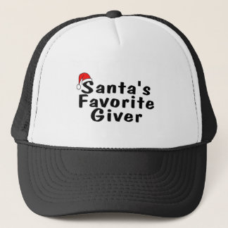 Casquette Donateur de favori de Santa