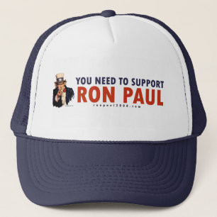 Casquette d'Oncle Sam de Ron Paul