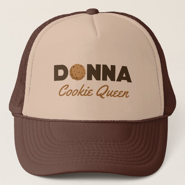 Casquette Donna cookie Queen Trucker Chapeau (Devant)