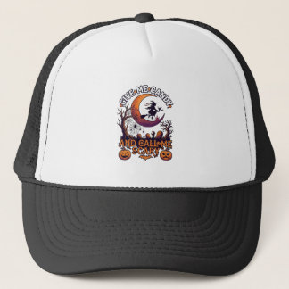 Casquette Donnez-moi des bonbons Appelez la lune sorcière ef