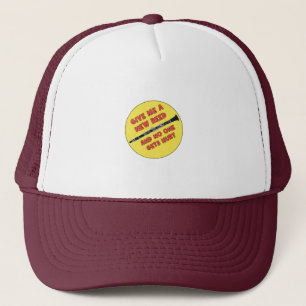 Casquette Donnez-moi une nouvelle roseau et personne ne se f