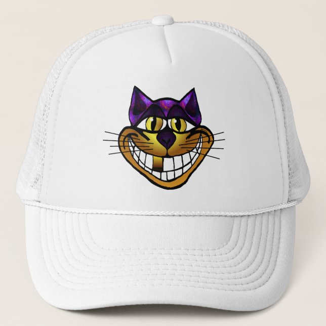 Casquette d'or de chat de Cheshire (Devant)