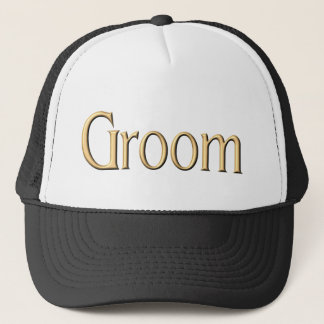 Casquette d'or de marié