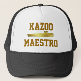 Casquette d'or de musiciens d'instrument de