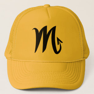 Casquette d'or jaune de Scorpion