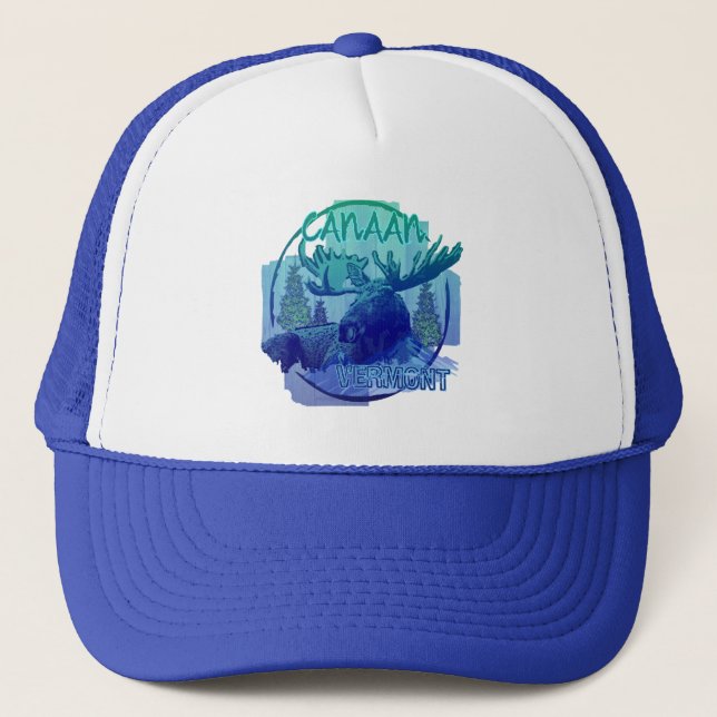 Casquette d'orignal rustique du Vermont Canaan (Devant)