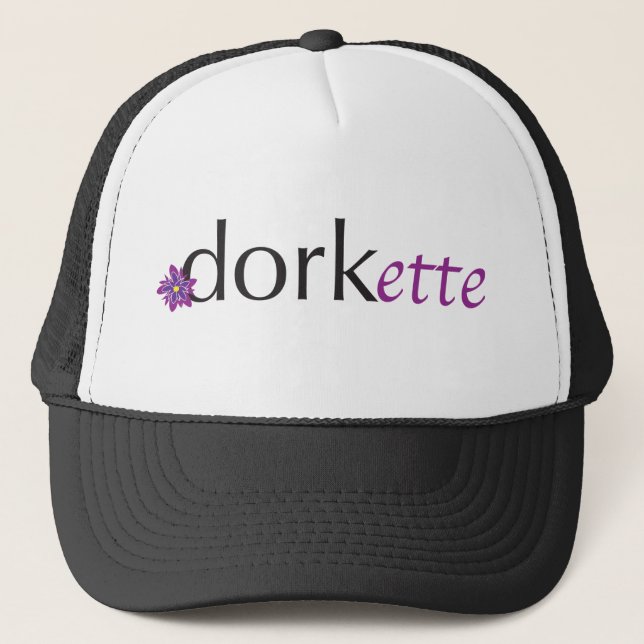 Casquette Dorkette pourpre (Devant)