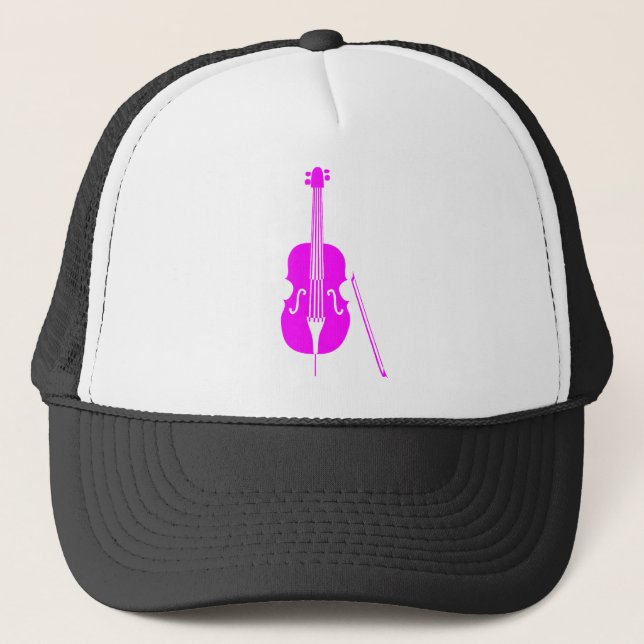 Casquette Double basse - magenta (Devant)