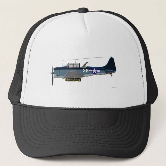 Casquette Douglas SBD-5 courageuse (Devant)