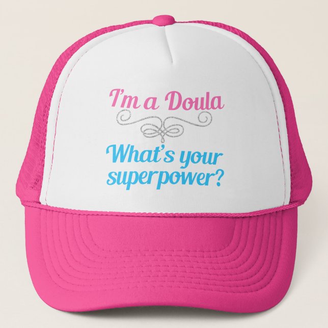 Casquette Doula Superhero (Devant)