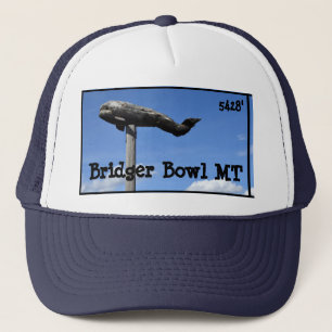 Casquette doux de camionneur de baleine de cuvette