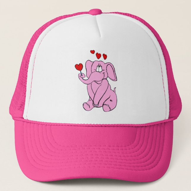 Casquette doux Pinky (Devant)