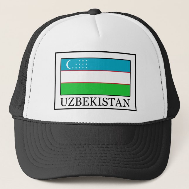 Casquette d'Ouzbékistan (Devant)