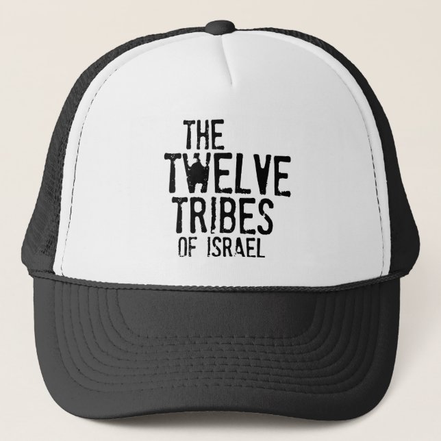 Casquette Douze Tribus D'Israël (Devant)