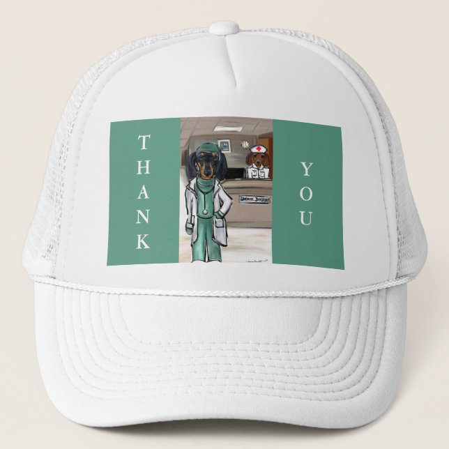 Casquette Doxie  Docteur (Devant)