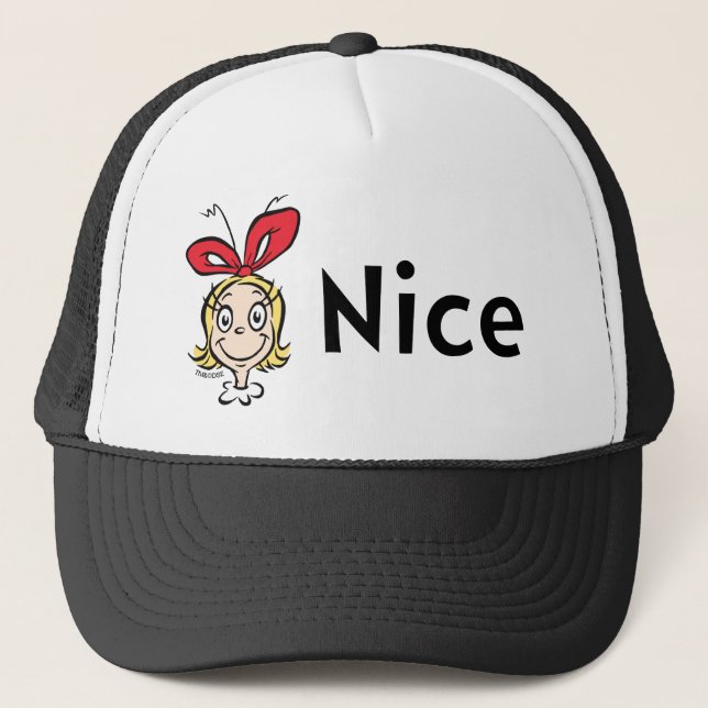 Casquette Dr Seuss | Cindy-Lou Qui est Nice (Devant)