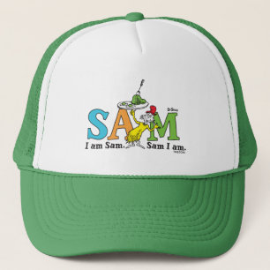 Casquette Dr. Seuss   Je suis Sam. Sam je suis.