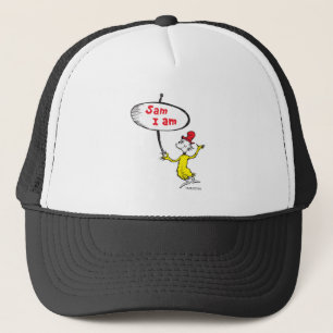 Casquette Dr Seuss   Symbole de retenue Sam-I-Am