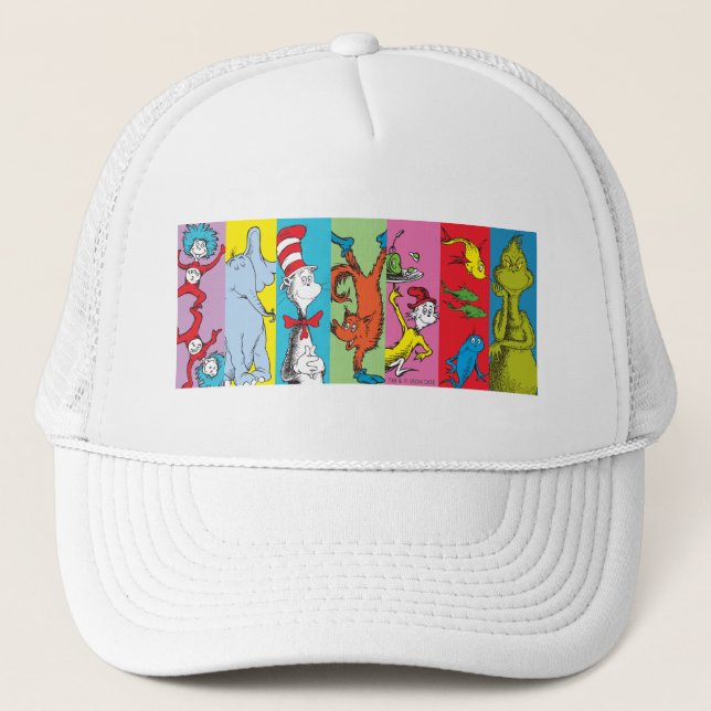 Casquette Dr. Seuss | Tranche de personnage (Devant)