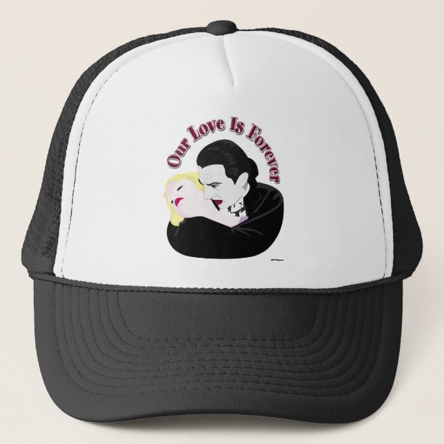 Casquette Dracula, Notre Amour Est Pour Toujours (Devant)