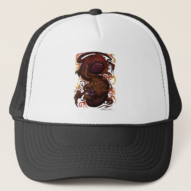 Casquette Dragon (conception de signature) (Devant)