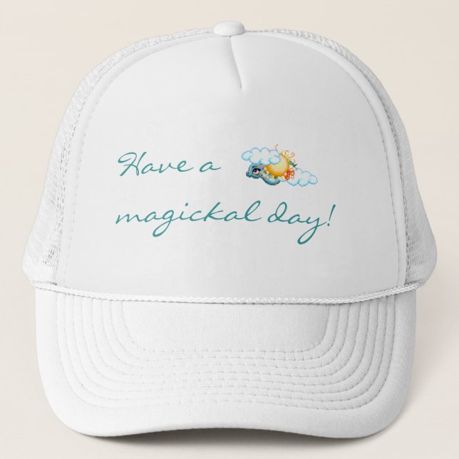 Casquette Dragon de ciel (Devant)