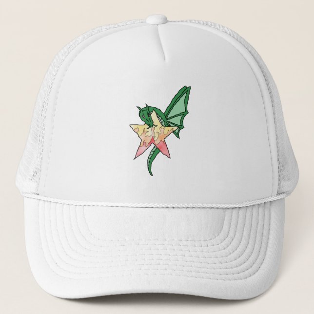 Casquette Dragon de feu (Devant)