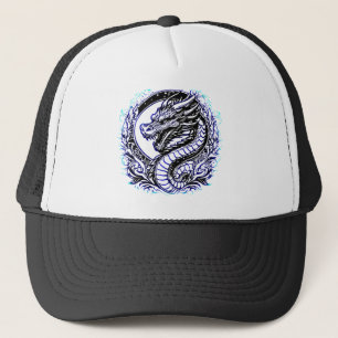 Casquette Dragon de Sagesse Bleu