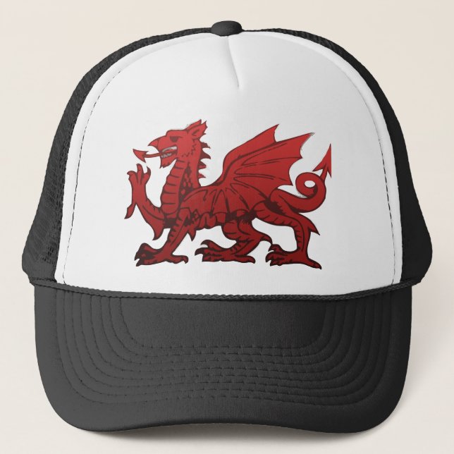 Casquette Dragon gallois (Devant)
