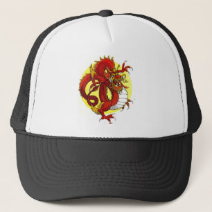 CASQUETTE DRAGON ROUGE