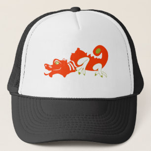 Casquette Dragon rouge