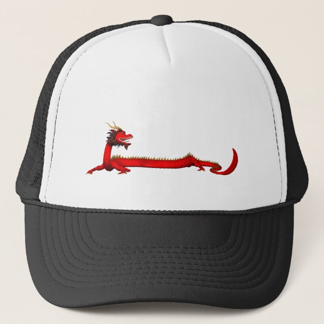 Casquette Dragon rouge (Devant)
