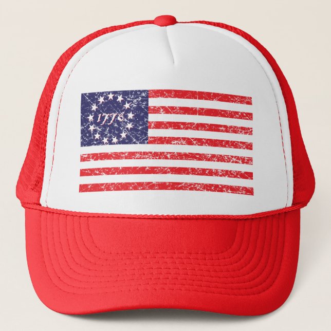 Casquette Drapeau 1776 (Devant)