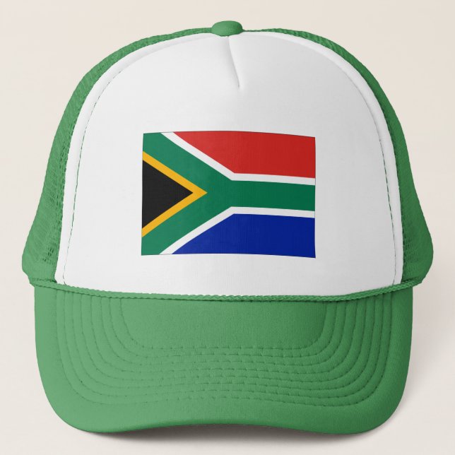 Casquette Drapeau Afrique du Sud (Devant)