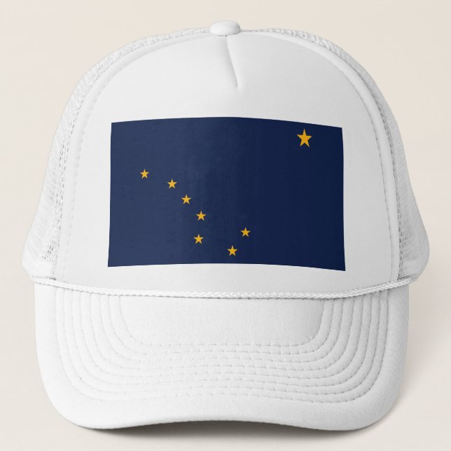 CASQUETTE DRAPEAU ALASKA (Devant)