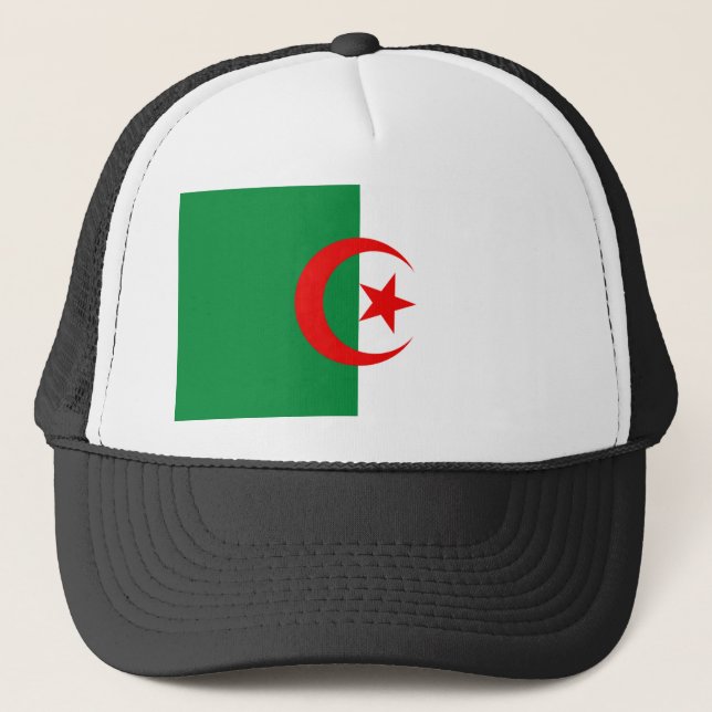 Casquette drapeau algérien (Devant)