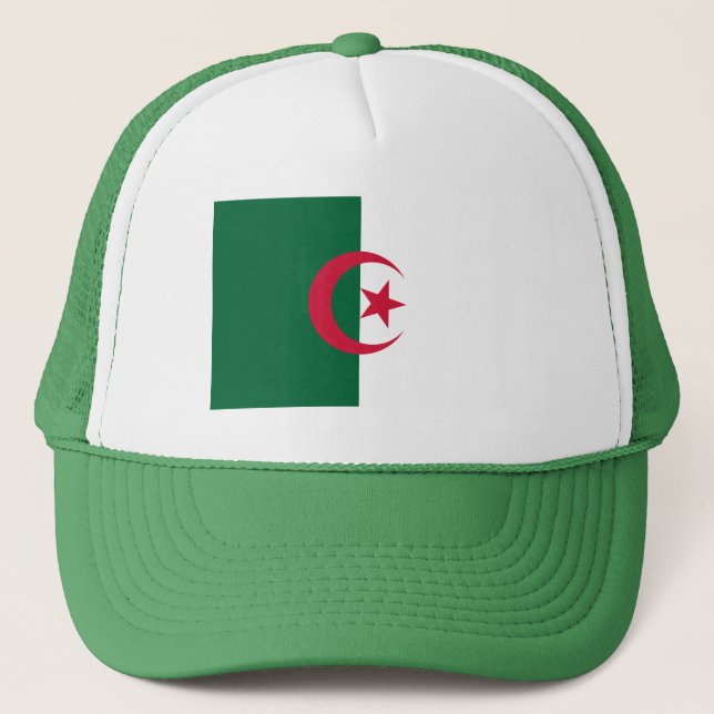 Casquette Drapeau algérien patriotique (Devant)