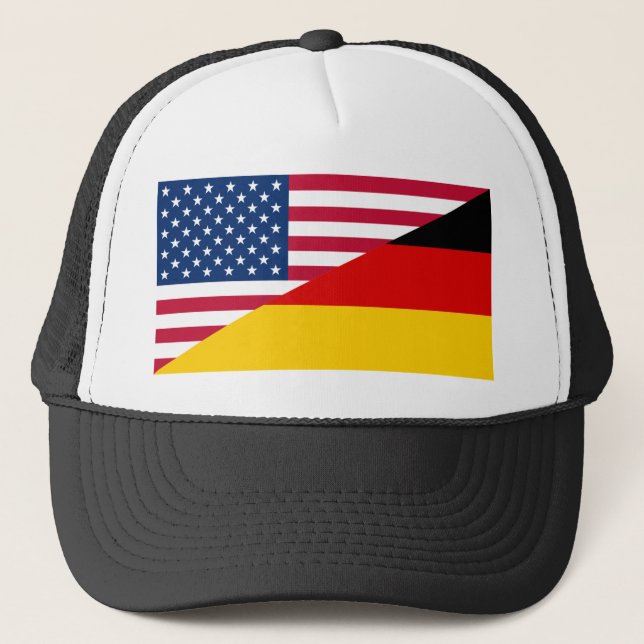 Casquette Drapeau allemand American Pride US Allemagne (Devant)