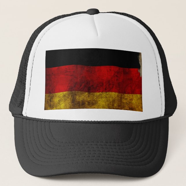 Casquette Drapeau allemand - Vintage (Devant)