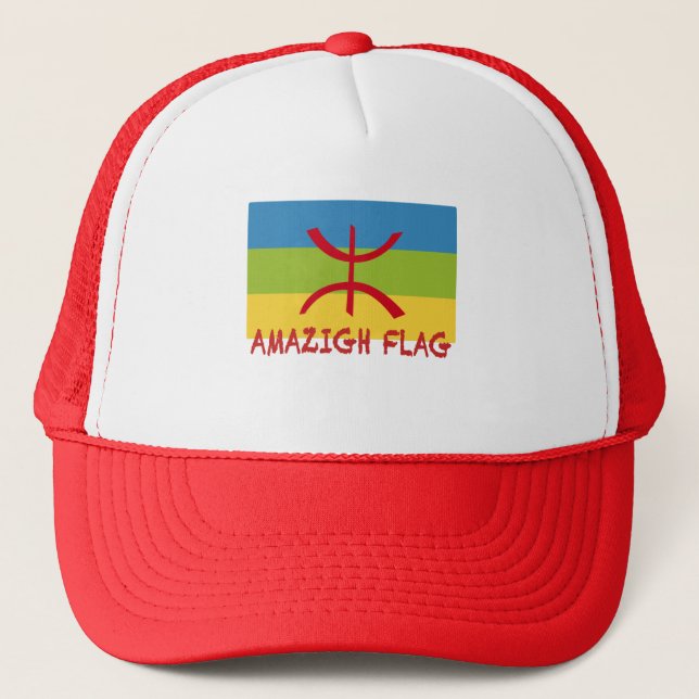 Casquette Drapeau Amazigh - berber-Drapeau Amazigh (Devant)