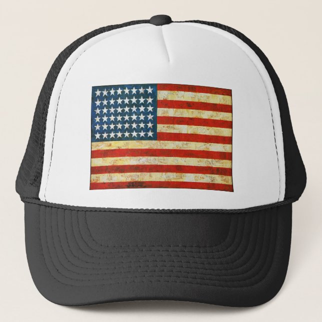 Casquette Drapeau Américain (Devant)