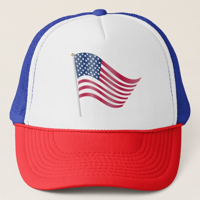 CASQUETTE DRAPEAU AMÉRICAIN (Devant)