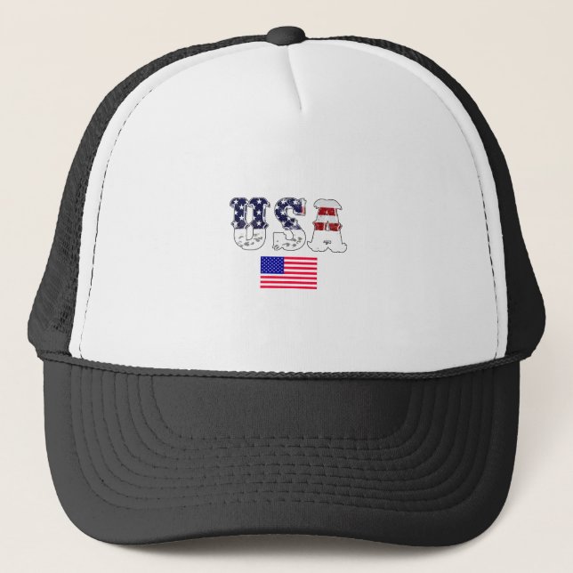 Casquette Drapeau américain-américain-américain (Devant)