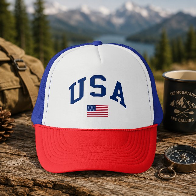 Casquette Drapeau américain de la fête de l'indépendance pat (Créateur téléchargé)