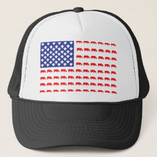 Casquette Drapeau américain de Rhinoceros